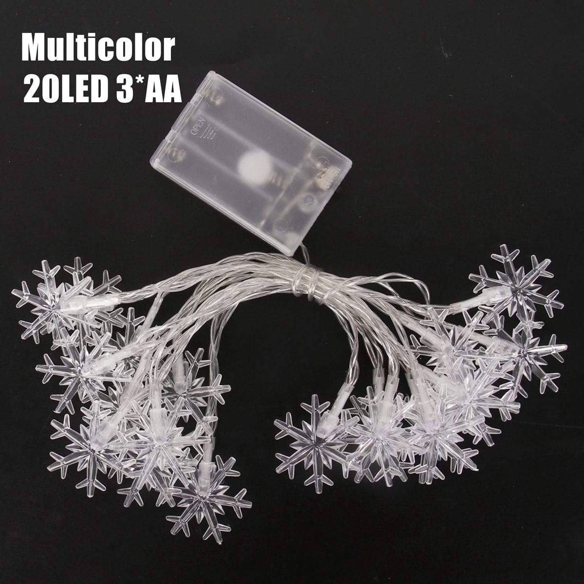 LED Snowflake String Light