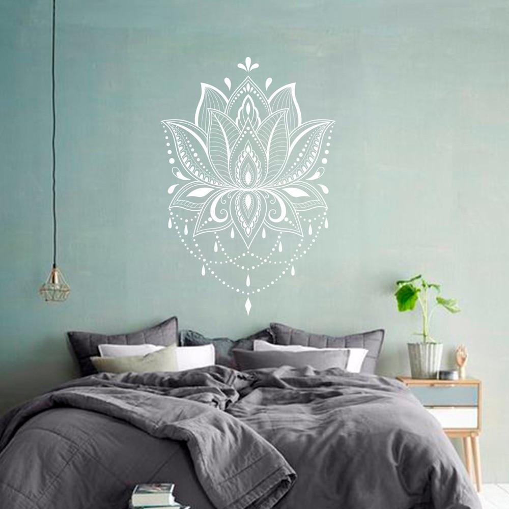 Lotus Mandala Wall Decal