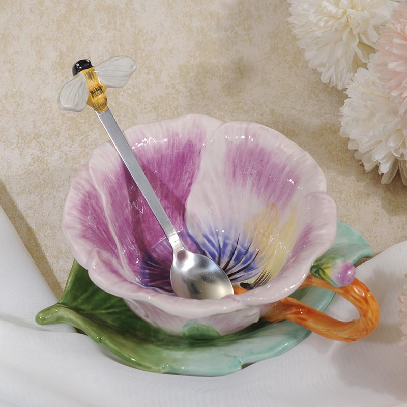 Luxury Flower Cup