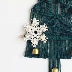 Macrame Christmas Tree Wall Hanging Decor