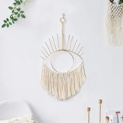 Macrame Evil Eye Wall Hanging