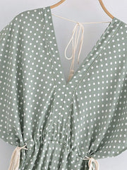 Marin Polka Dot Maxi Dress