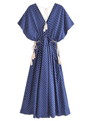 Marin Polka Dot Maxi Dress