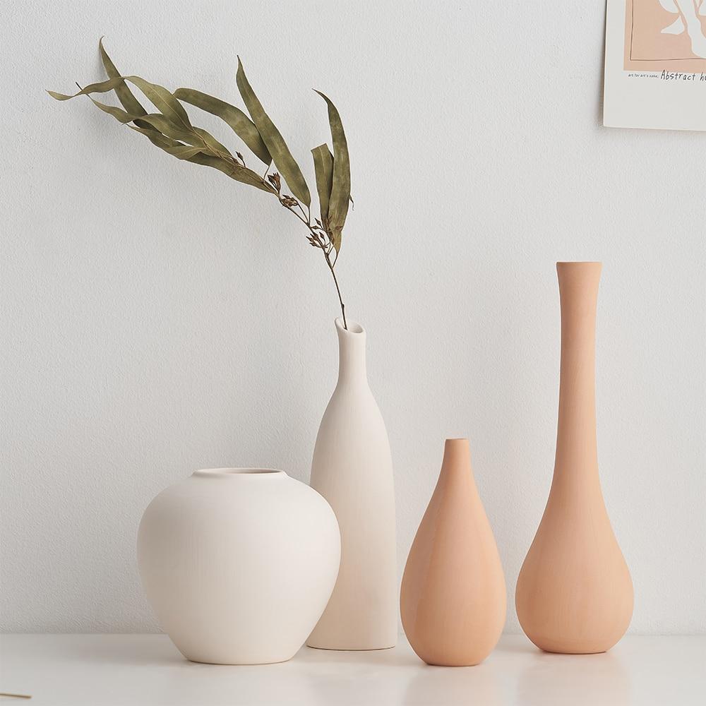 Minimalist Nordic Ceramic Flower Vase