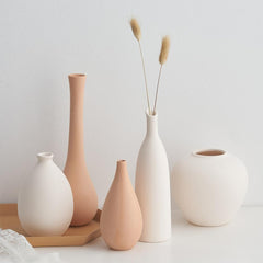 Minimalist Nordic Ceramic Flower Vase