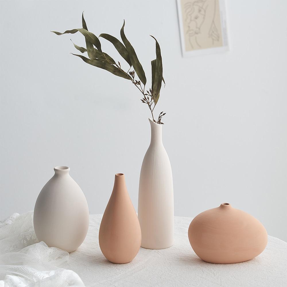 Minimalist Nordic Ceramic Flower Vase