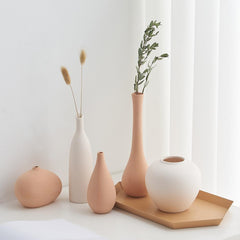 Minimalist Nordic Ceramic Flower Vase