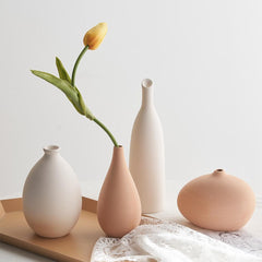 Minimalist Nordic Ceramic Flower Vase