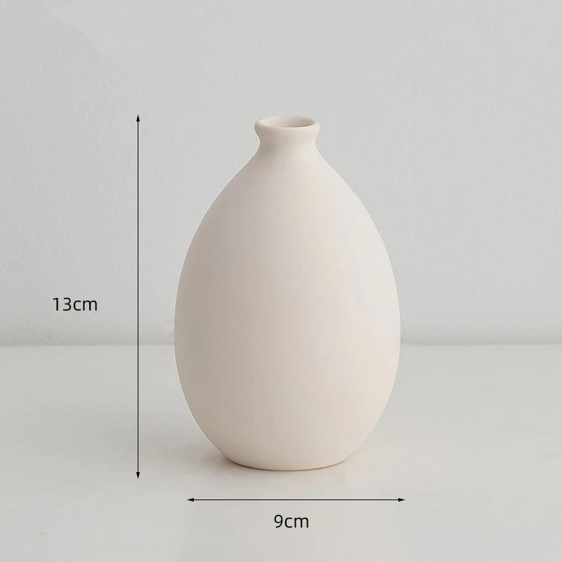 Minimalist Nordic Ceramic Flower Vase