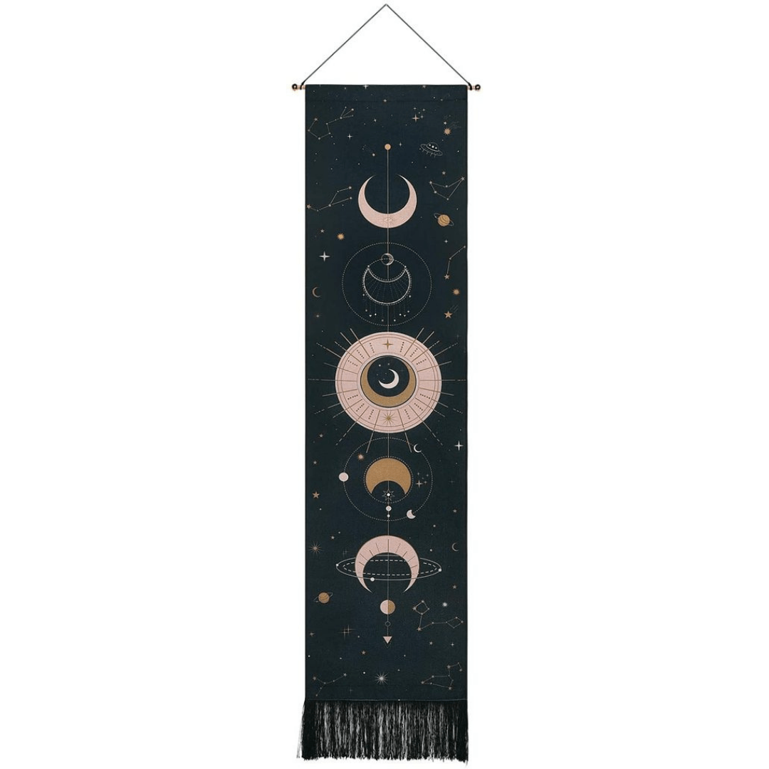 Moon Phase Wall Hanging Tapestry