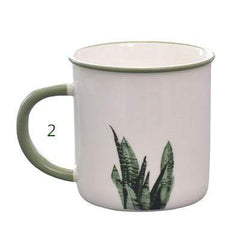 Green Plants Mugs