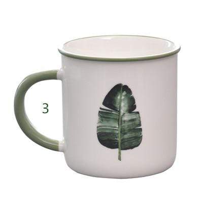 Green Plants Mugs