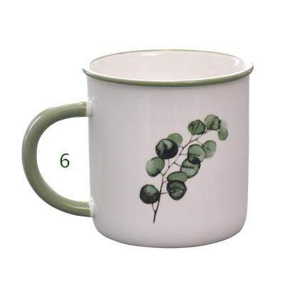 Green Plants Mugs