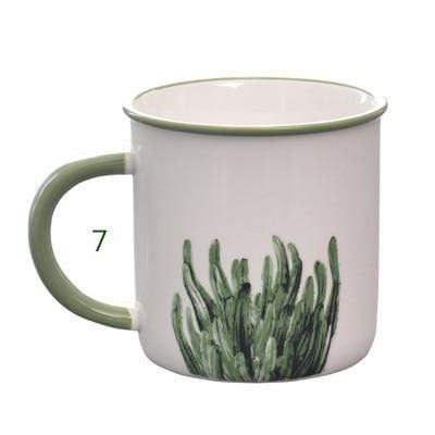 Green Plants Mugs