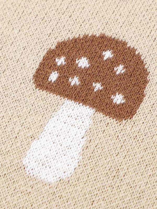 Mushroom Toddler Blanket