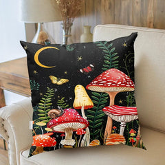 Mystic Mushrooms Cushion Cover