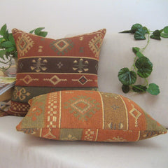 Native American Tribe Cushion Cover