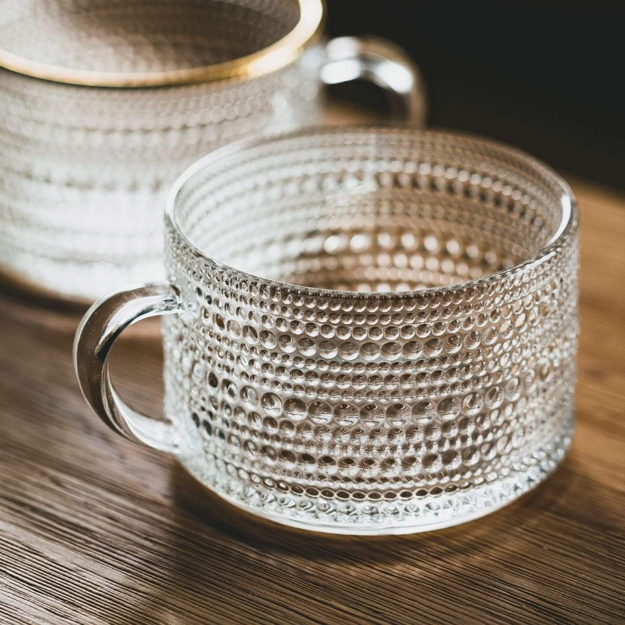 Nordic Elegant Glass Cups