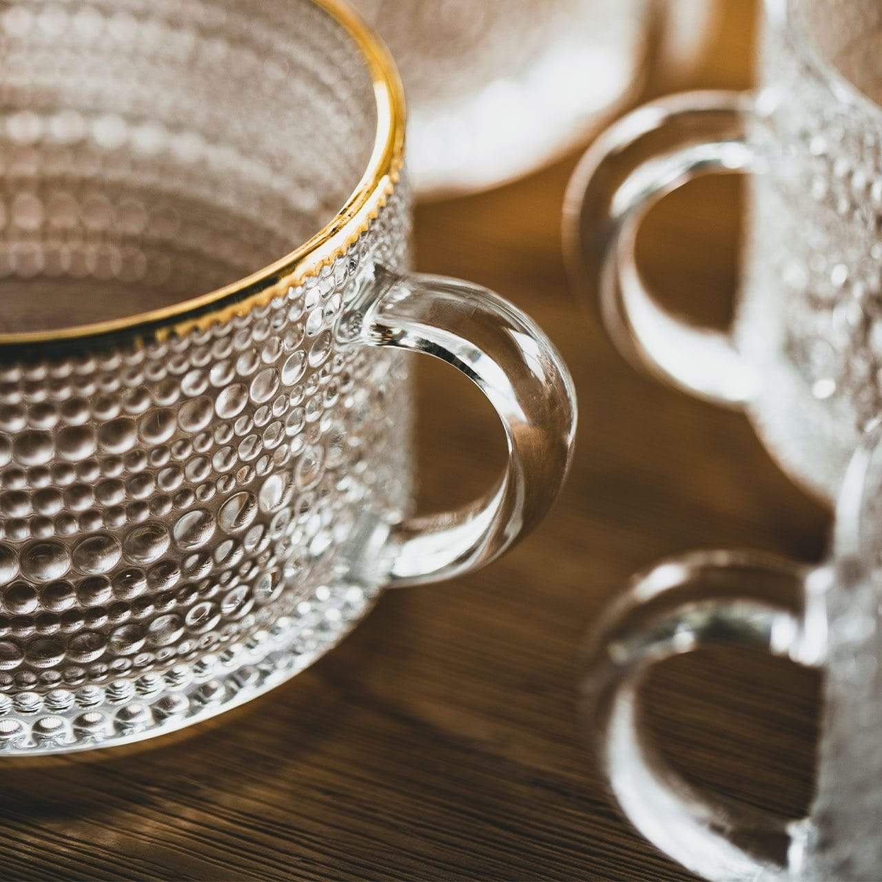 Nordic Elegant Glass Cups