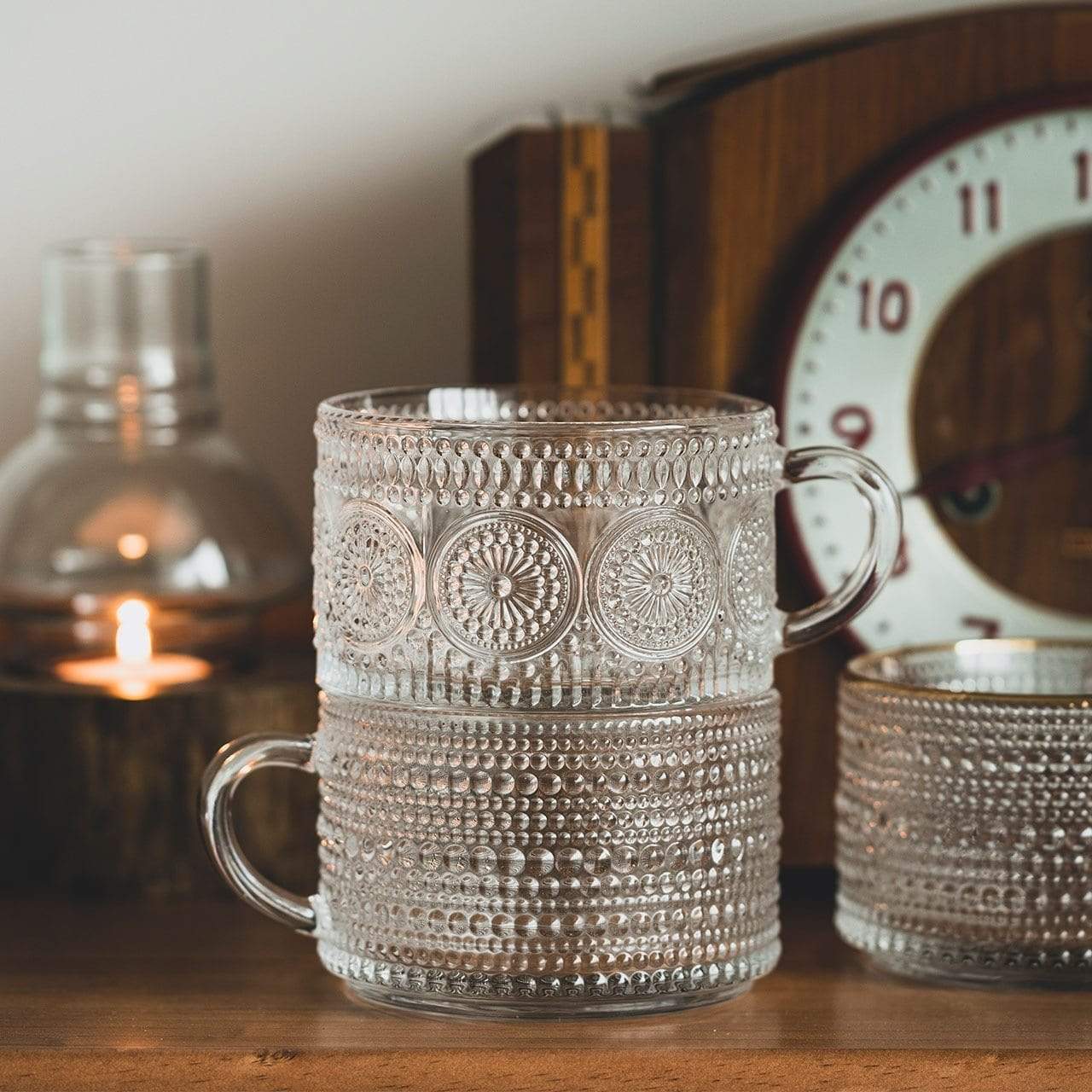 Nordic Elegant Glass Cups