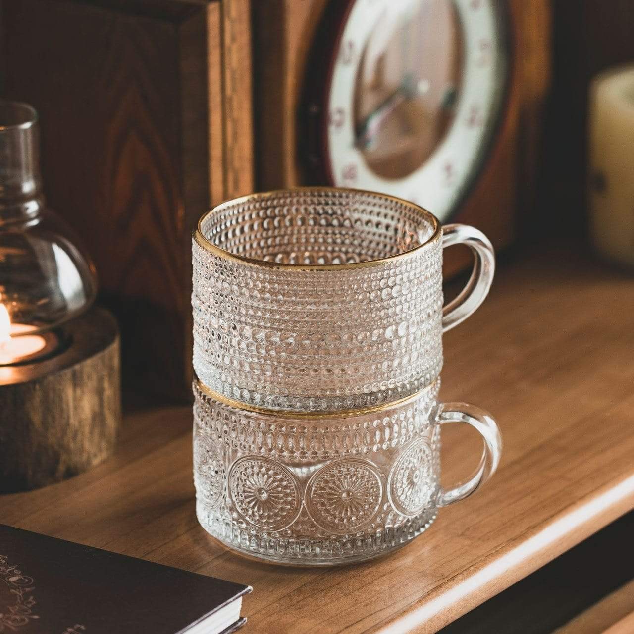 Nordic Elegant Glass Cups