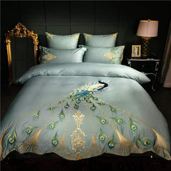 Peacock Duvet Cover Set