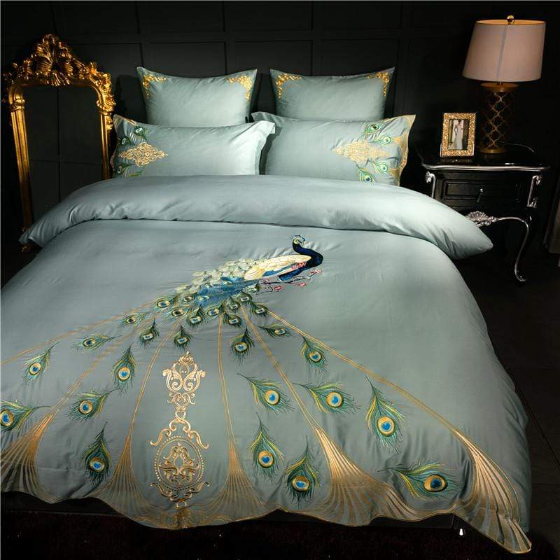 Peacock Duvet Cover Set