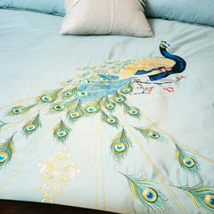 Peacock Duvet Cover Set