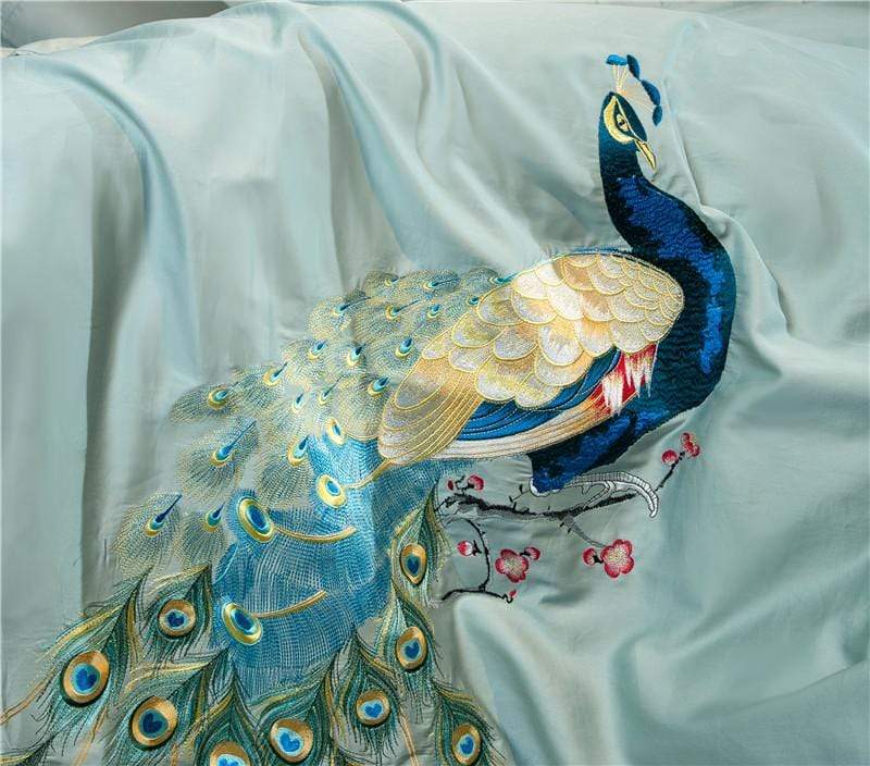 Peacock Duvet Cover Set