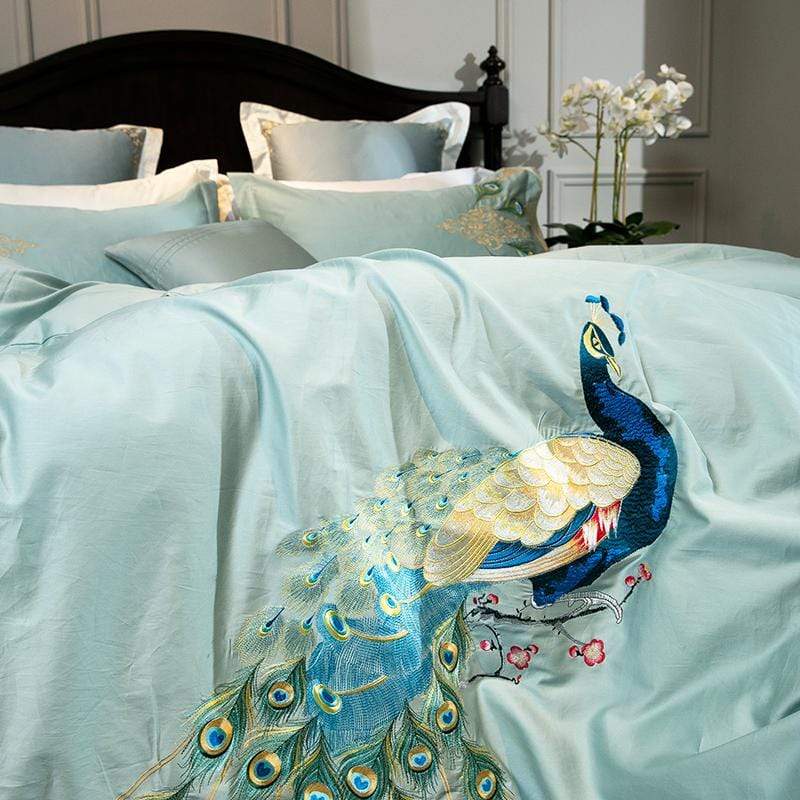 Peacock Duvet Cover Set