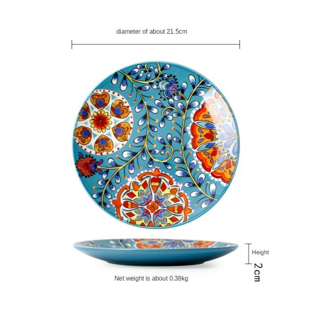 Floral Bohemian Tableware