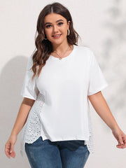 Plus Size Venus Embroidery Tee