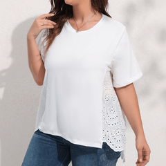 Plus Size Venus Embroidery Tee