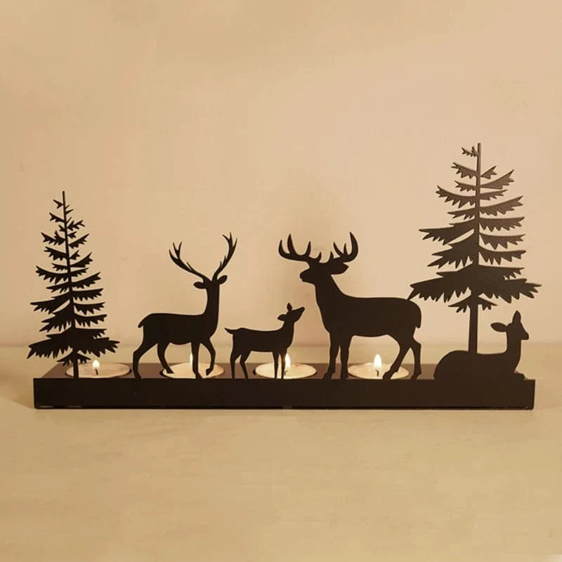 Reindeer Tealight Candle Holder