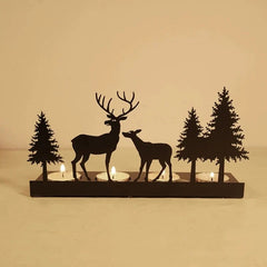 Reindeer Tealight Candle Holder