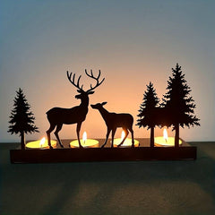 Reindeer Tealight Candle Holder