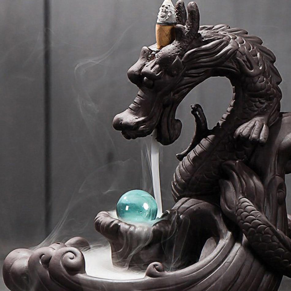 Smoking Dragon Incense Burner