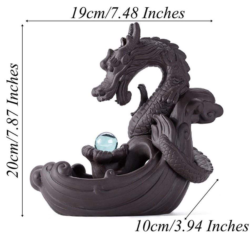 Smoking Dragon Incense Burner