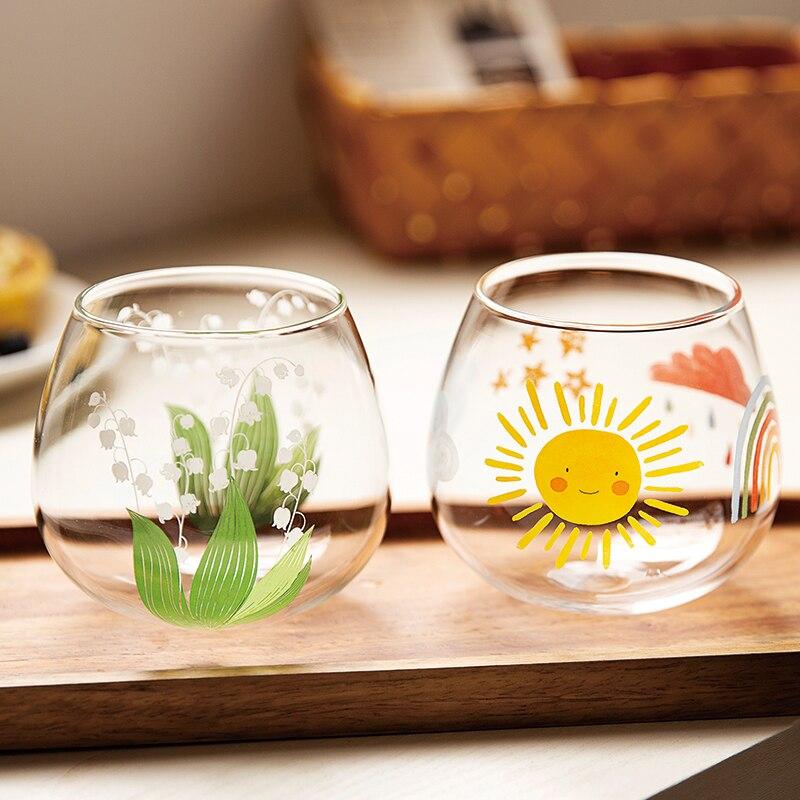 Spring is in the Air Glass Cups