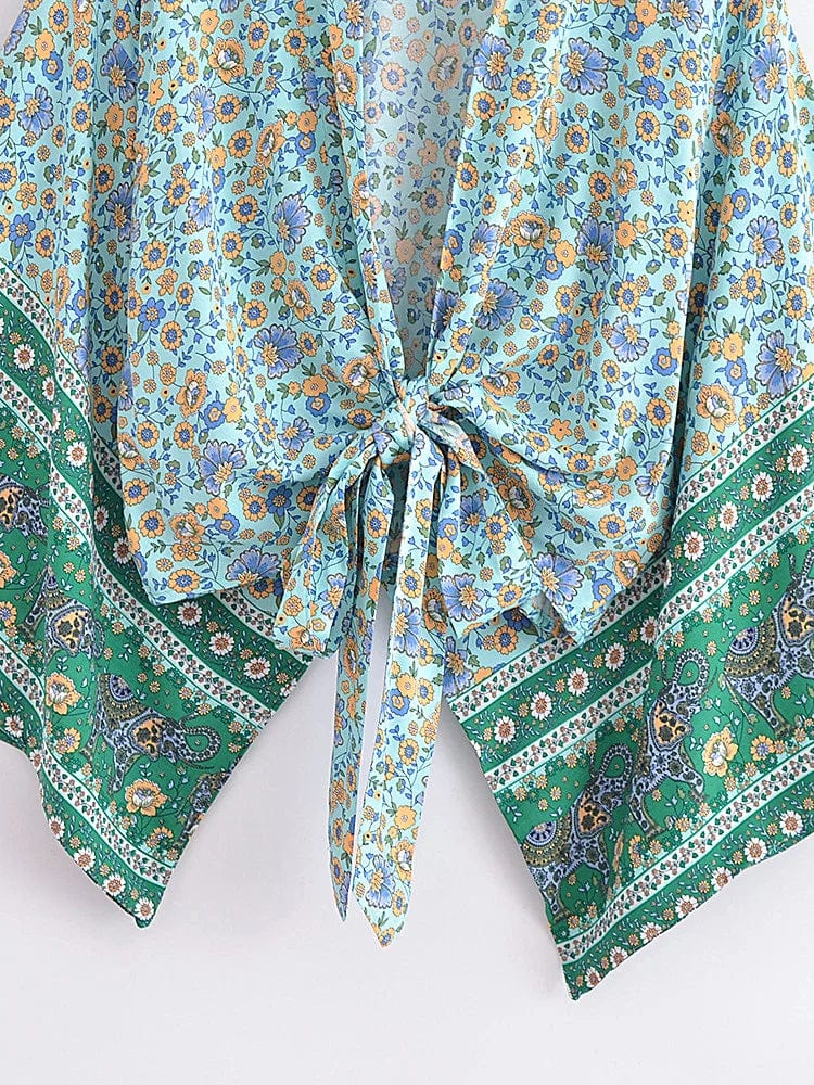Karina Cropped Kimono