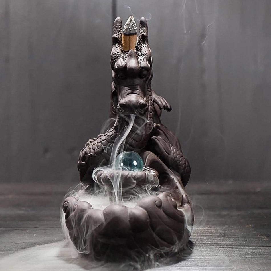 Smoking Dragon Incense Burner