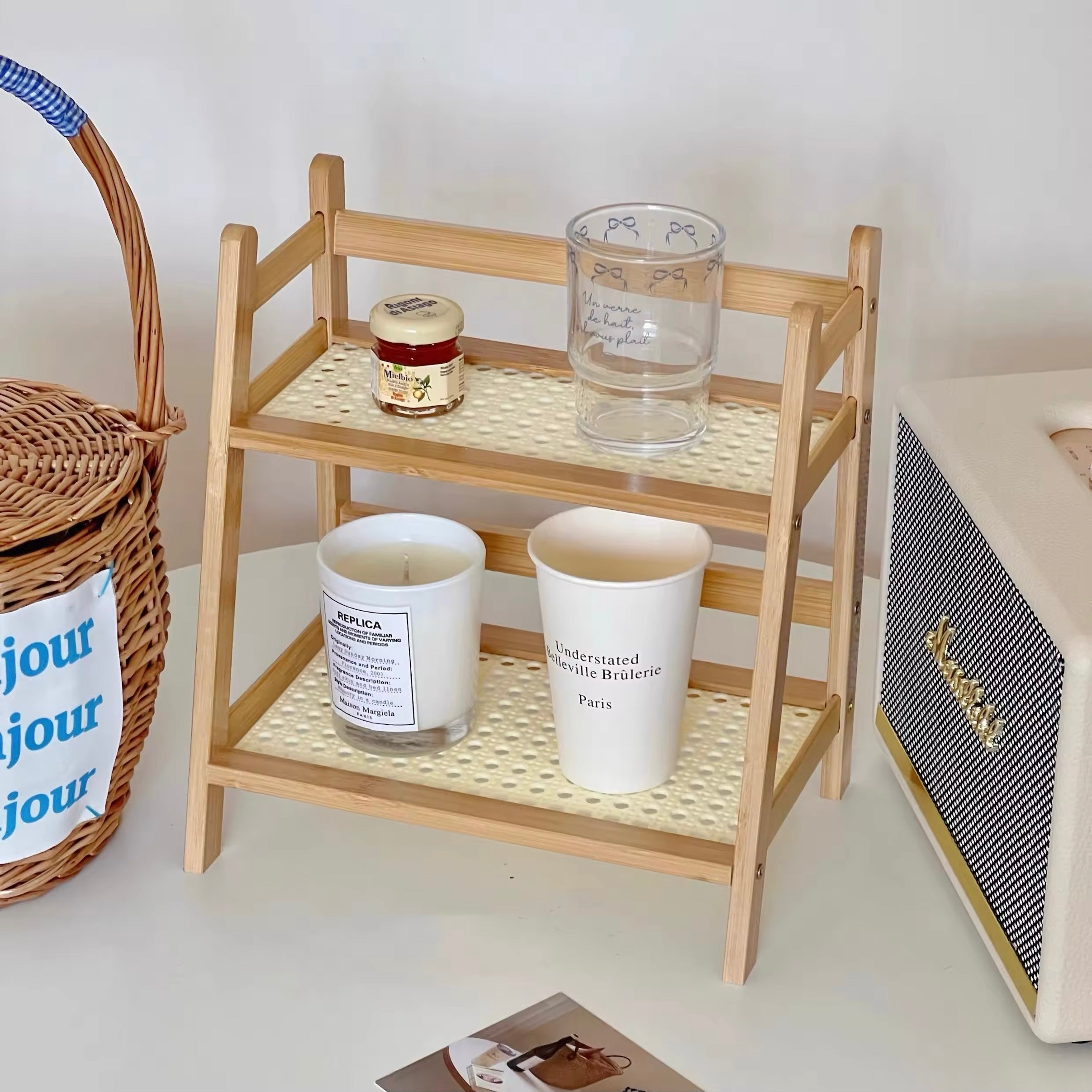 Wooden Vanity Shelf