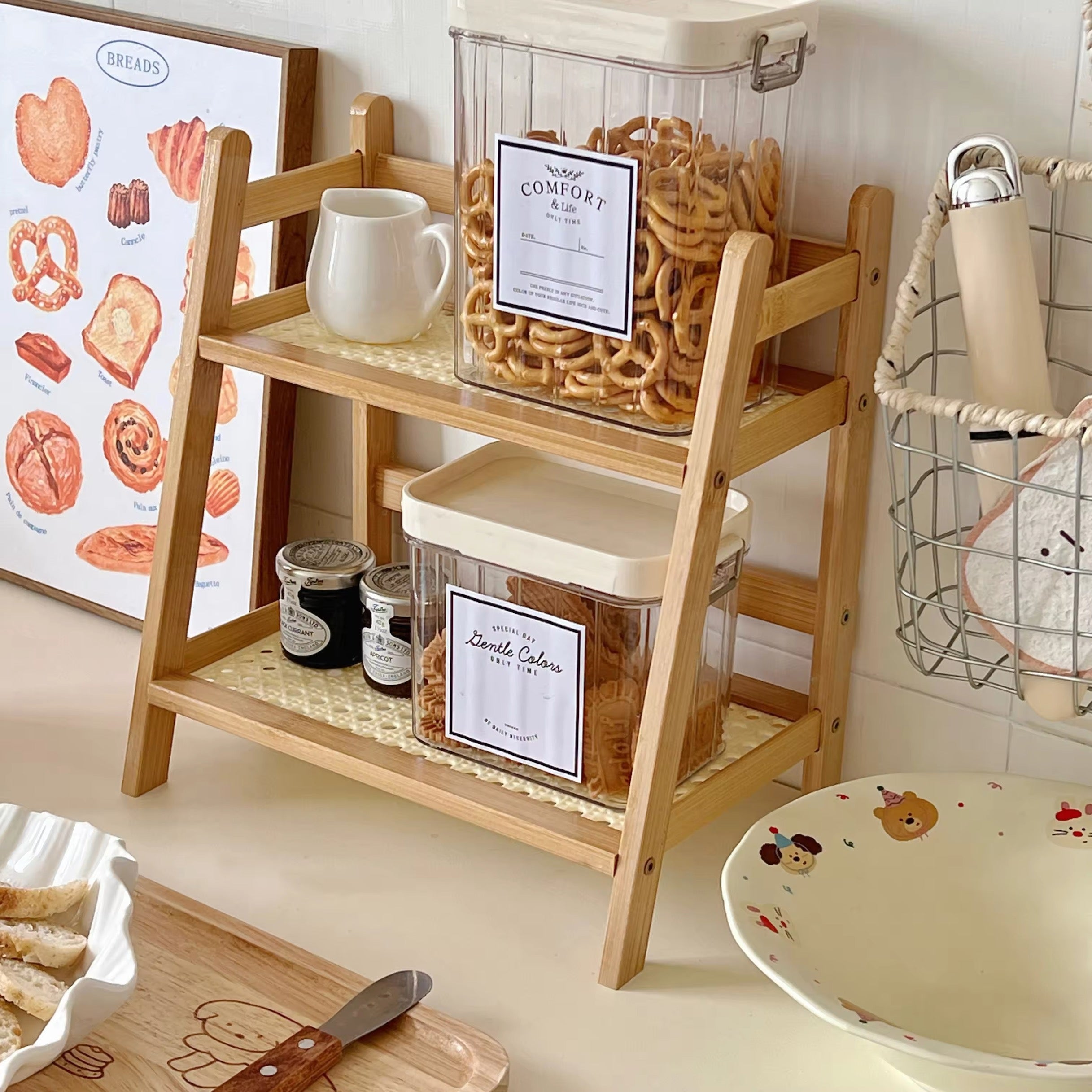 Wooden Vanity Shelf