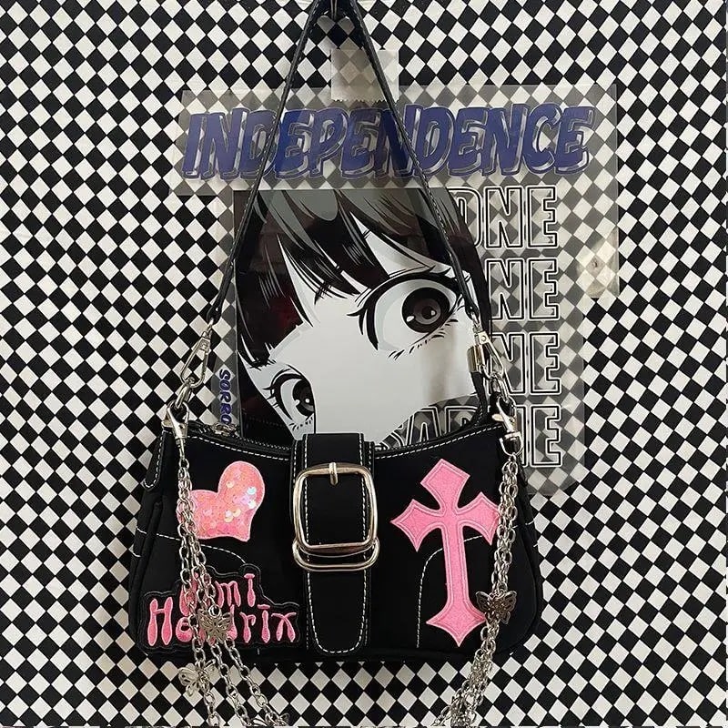 Pink Cross Bag