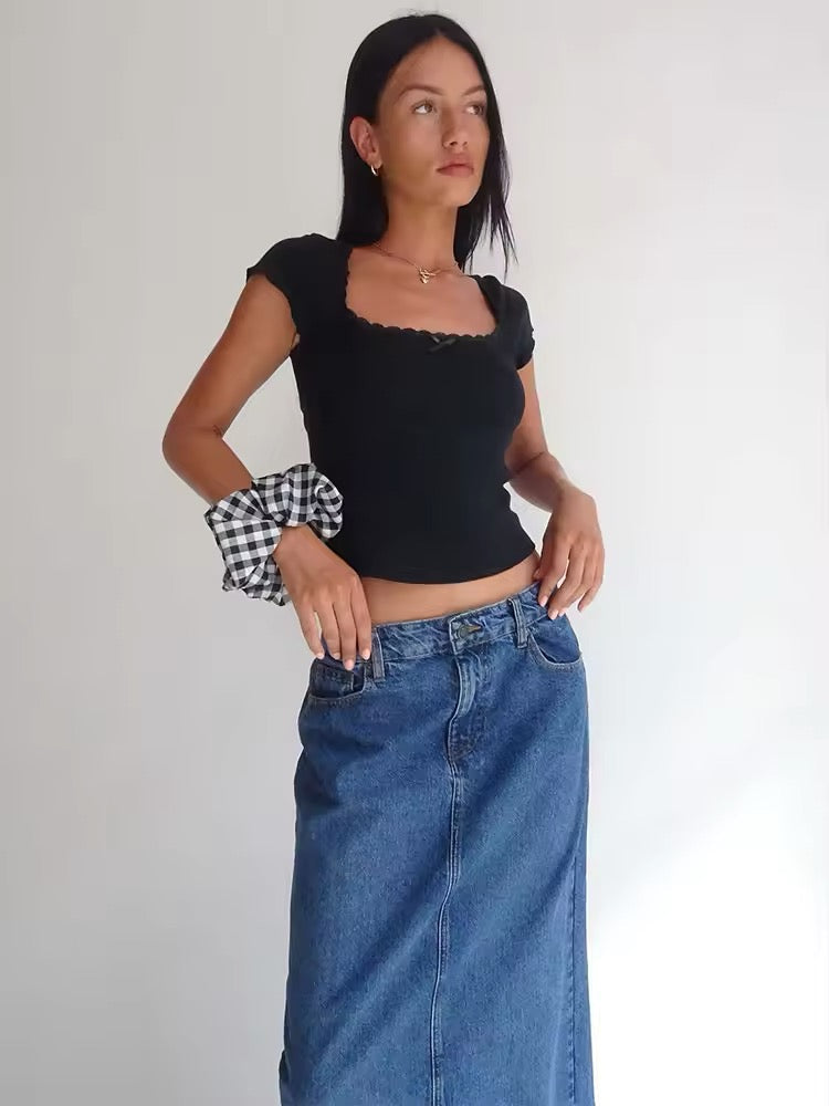 Y2K Vintage Baby Tee