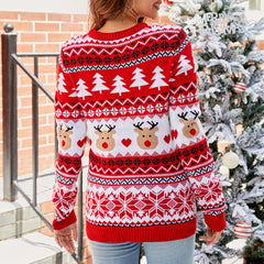 Casual Christmas Knit Sweater