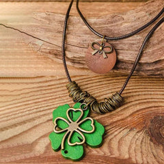 Four Leaf Clover Pendant Necklace