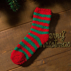 Christmas Striped Socks