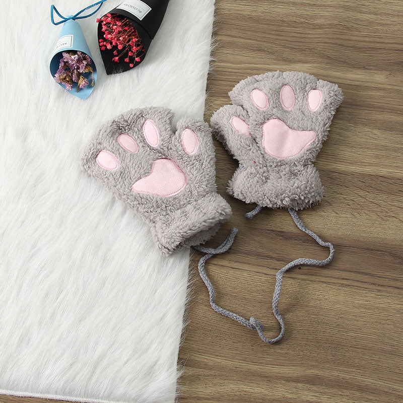 Warm Bear Paw Gloves