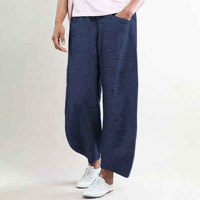 Casual Solid Color Pants